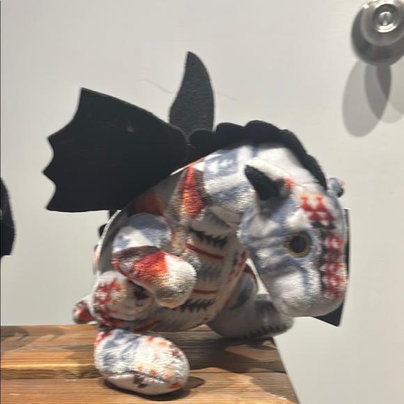 Black and Red Stuffed Animal Plush Toy - Picture 4 of 11